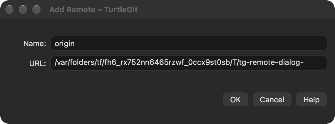 Native Add Remote, dark