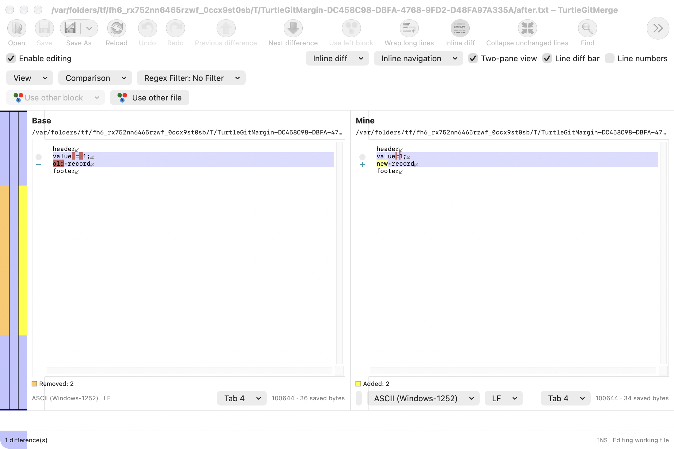 Native merge-margin-compare-light