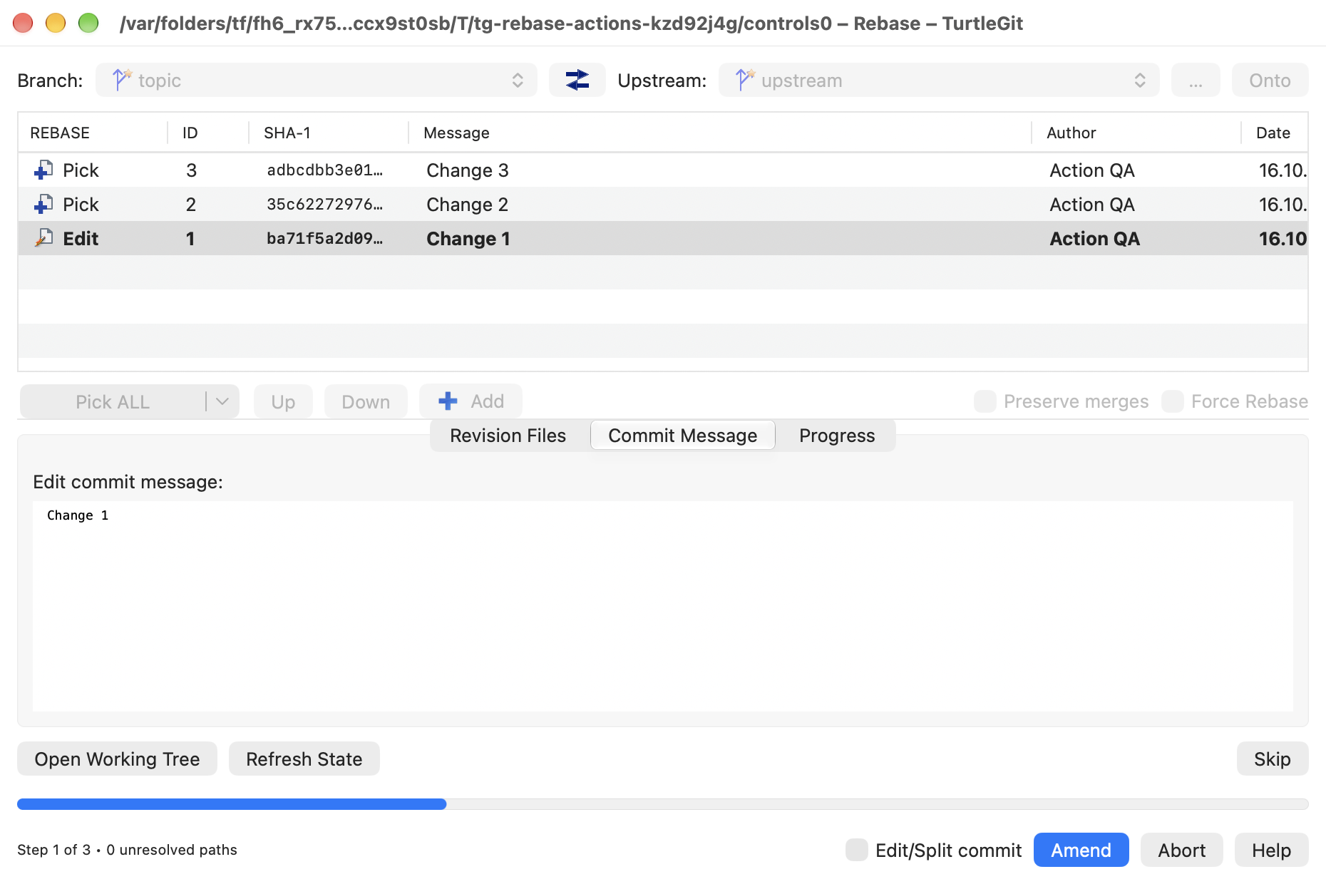 Rebase Edit footer, light appearance